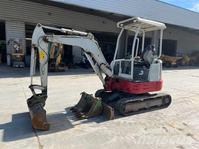 Takeuchi TB23R Mini rýpadlá < 7t
