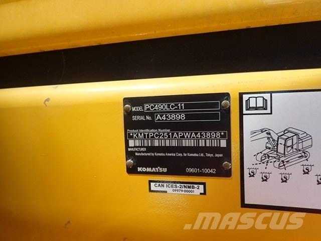 Komatsu PC 490 LC-11 Pásové rýpadlá