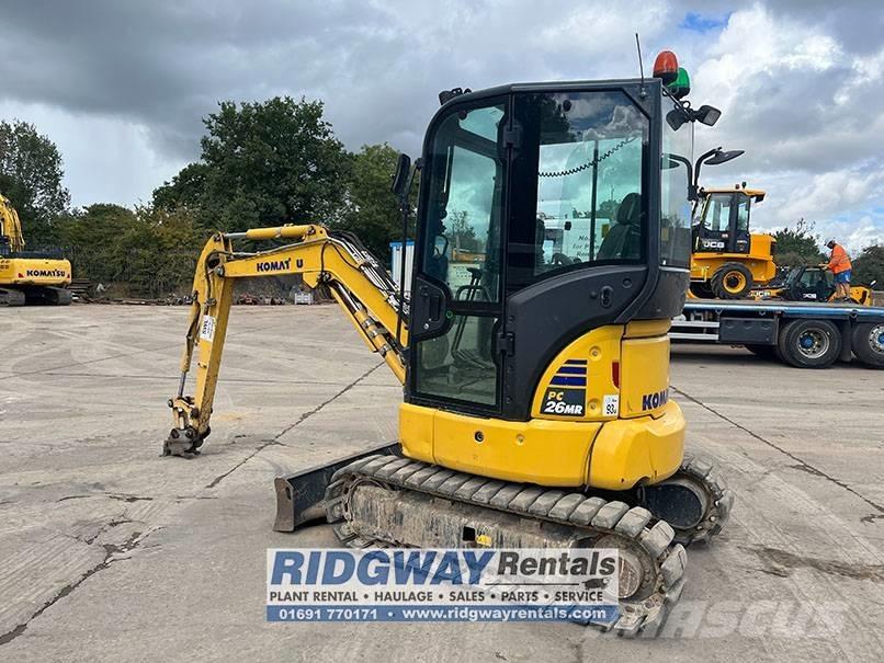 Komatsu PC 26 MR-5 Mini rýpadlá < 7t