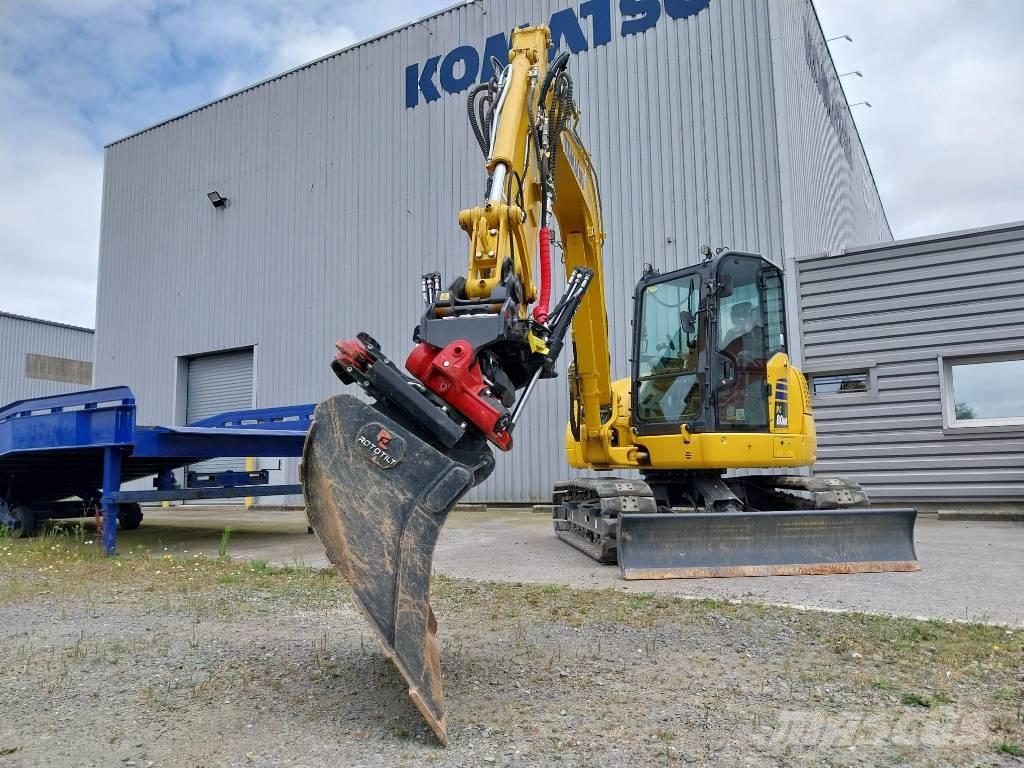 Komatsu PC80MR-5 Midi rýpadlá 7 t - 12 t