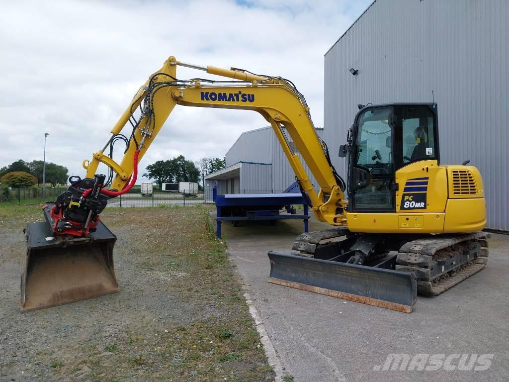 Komatsu PC80MR-5 Midi rýpadlá 7 t - 12 t