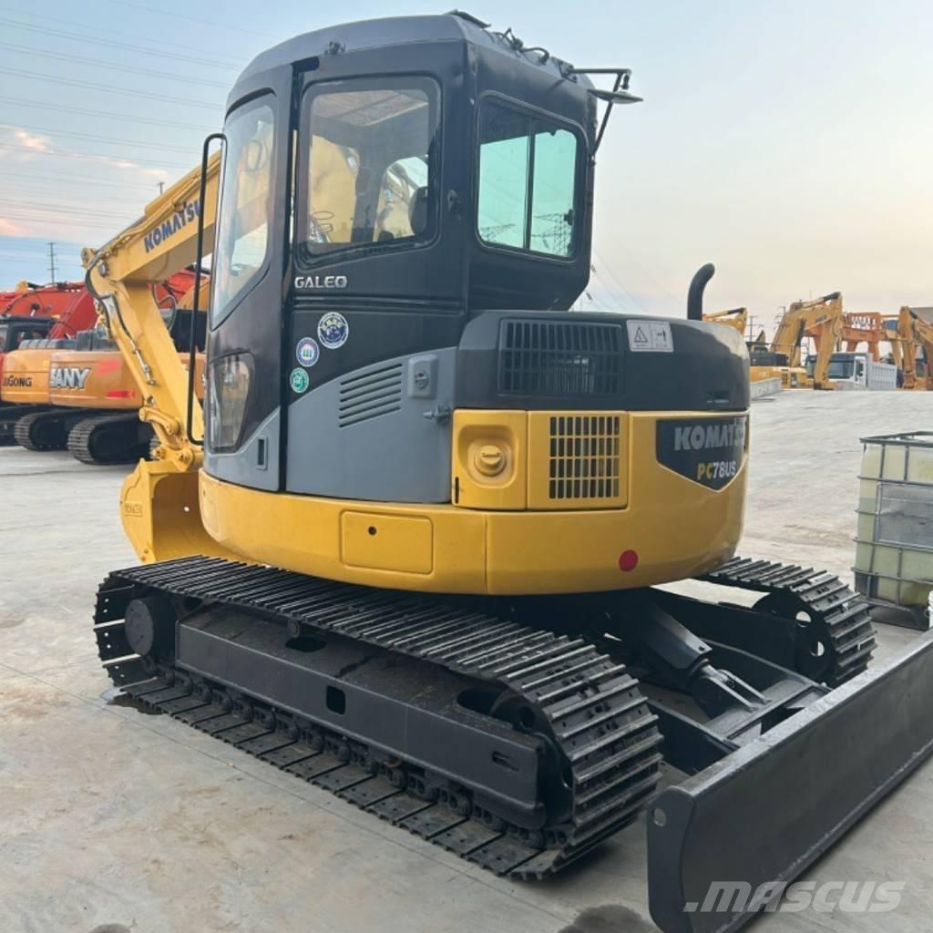 Komatsu PC78 US Pásové rýpadlá