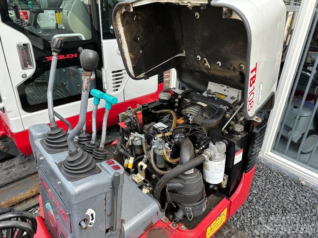 Takeuchi TB108 Mini rýpadlá < 7t