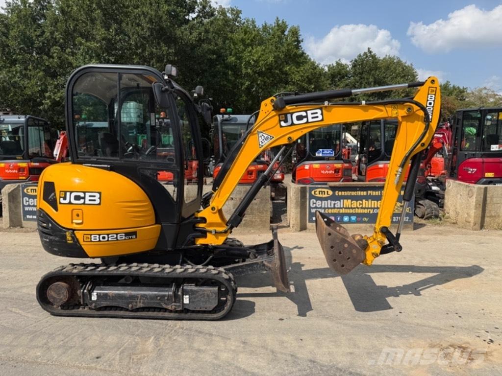 JCB 8026 CTS Mini rýpadlá < 7t