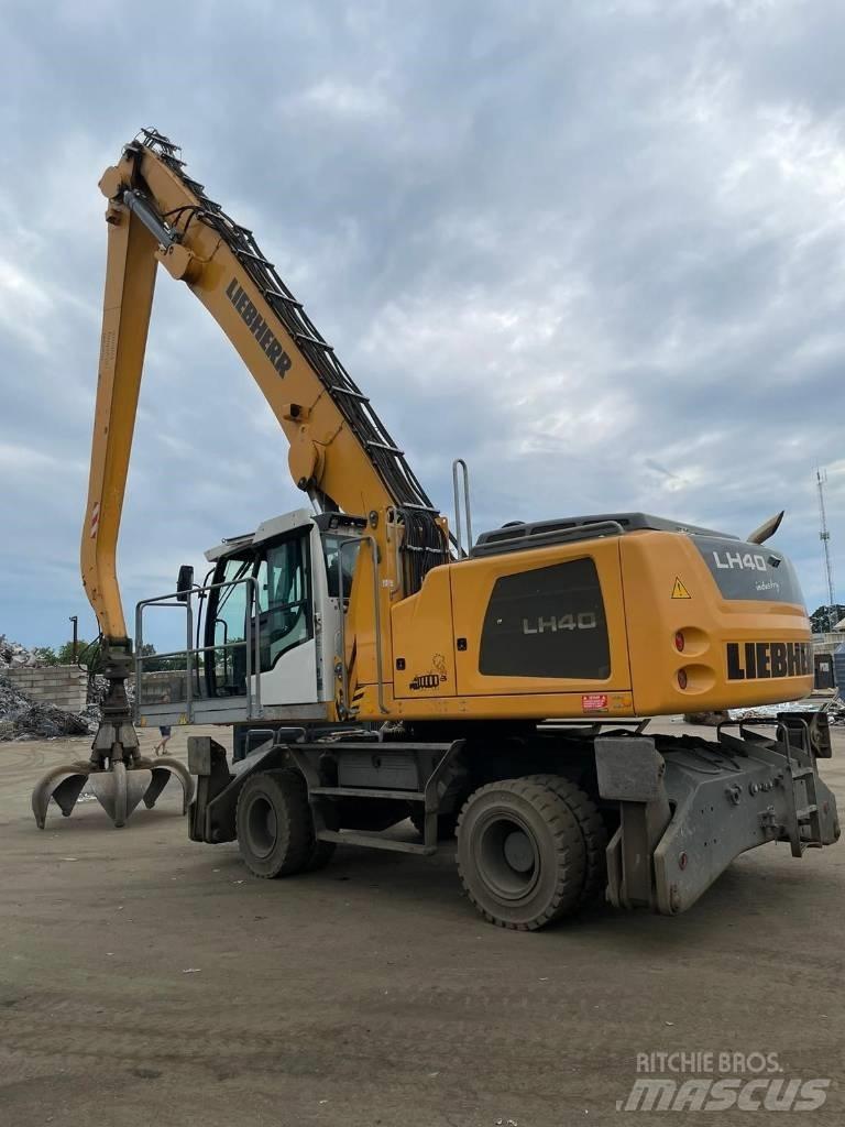 Liebherr LH40M Stroje pre manipuláciu s odpadom