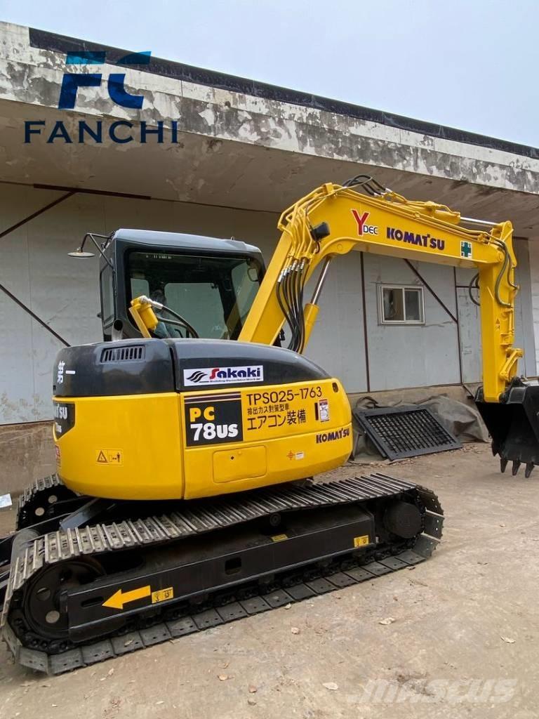 Komatsu PC 78 US Pásové rýpadlá