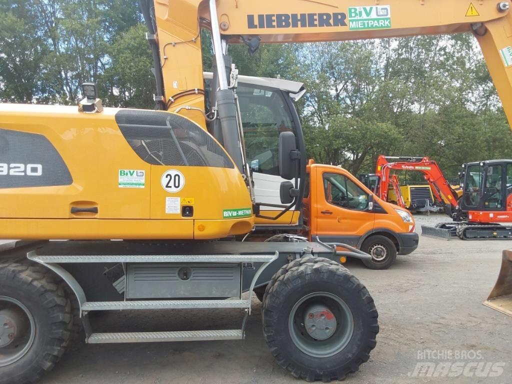 Liebherr A 920 Kolesové rýpadlá