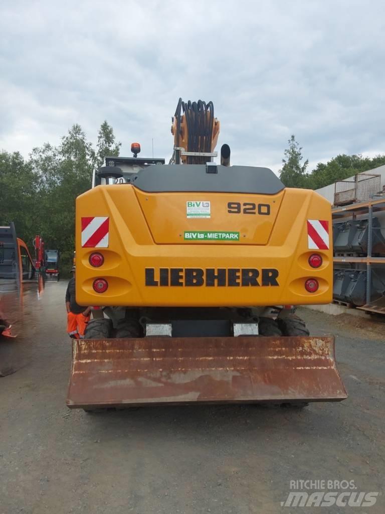 Liebherr A 920 Kolesové rýpadlá