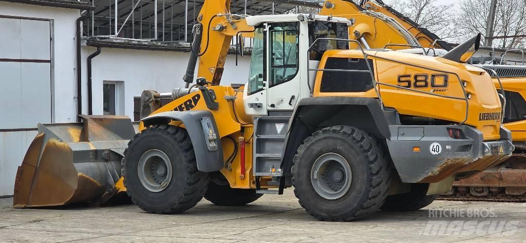 Liebherr 580 Kolesové nakladače