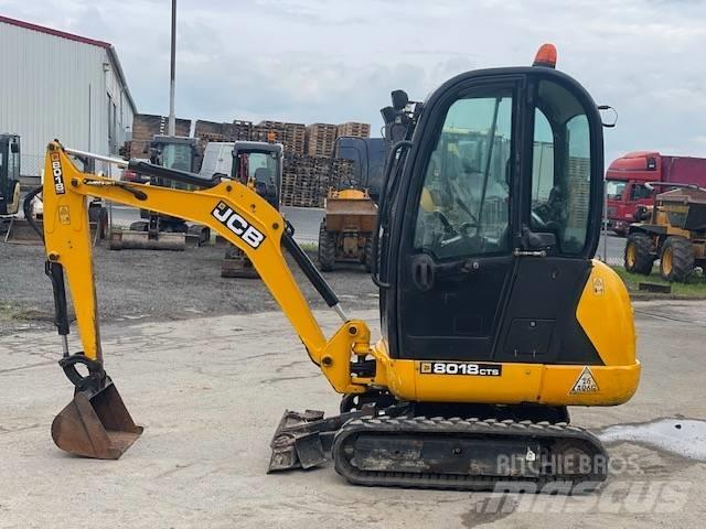 JCB 8018 Mini rýpadlá < 7t