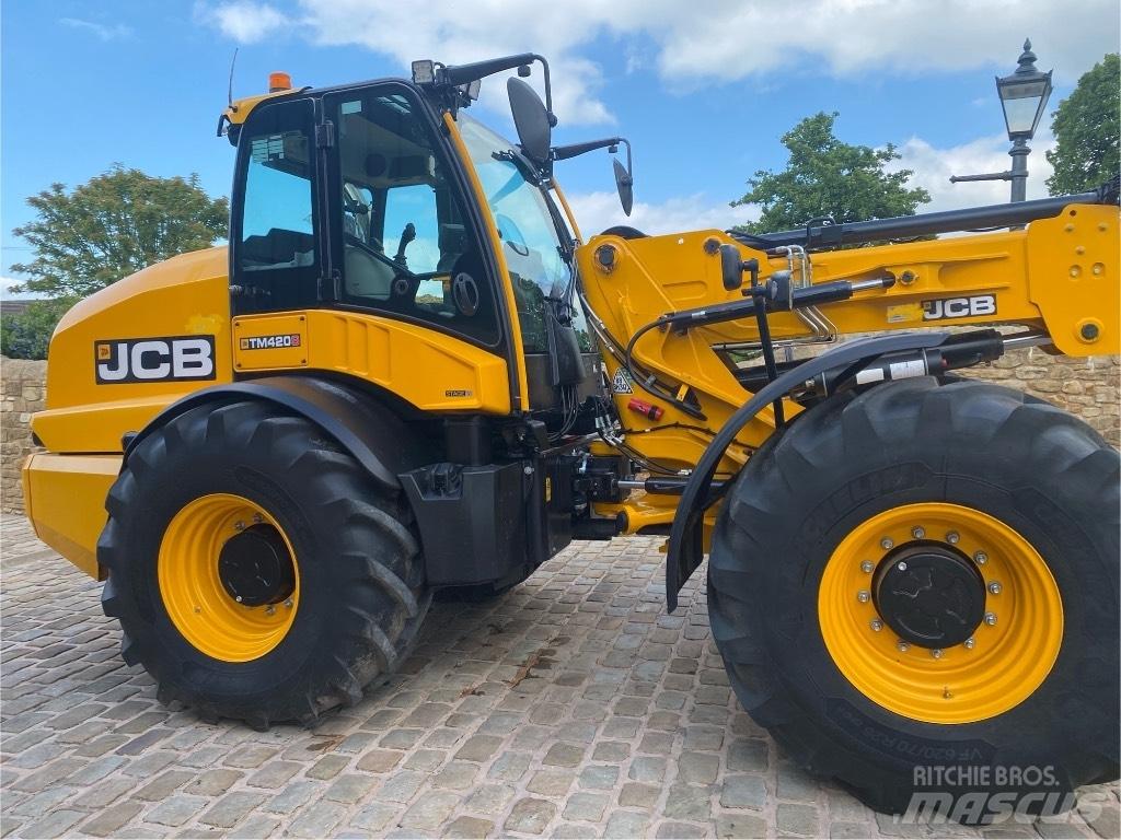 JCB Tm420s Teleskopické nakladače pre poľnohospodárstvo