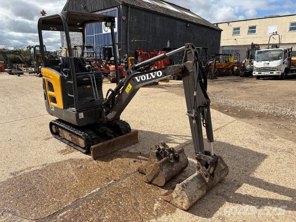 Volvo EC 15 D Mini rýpadlá < 7t