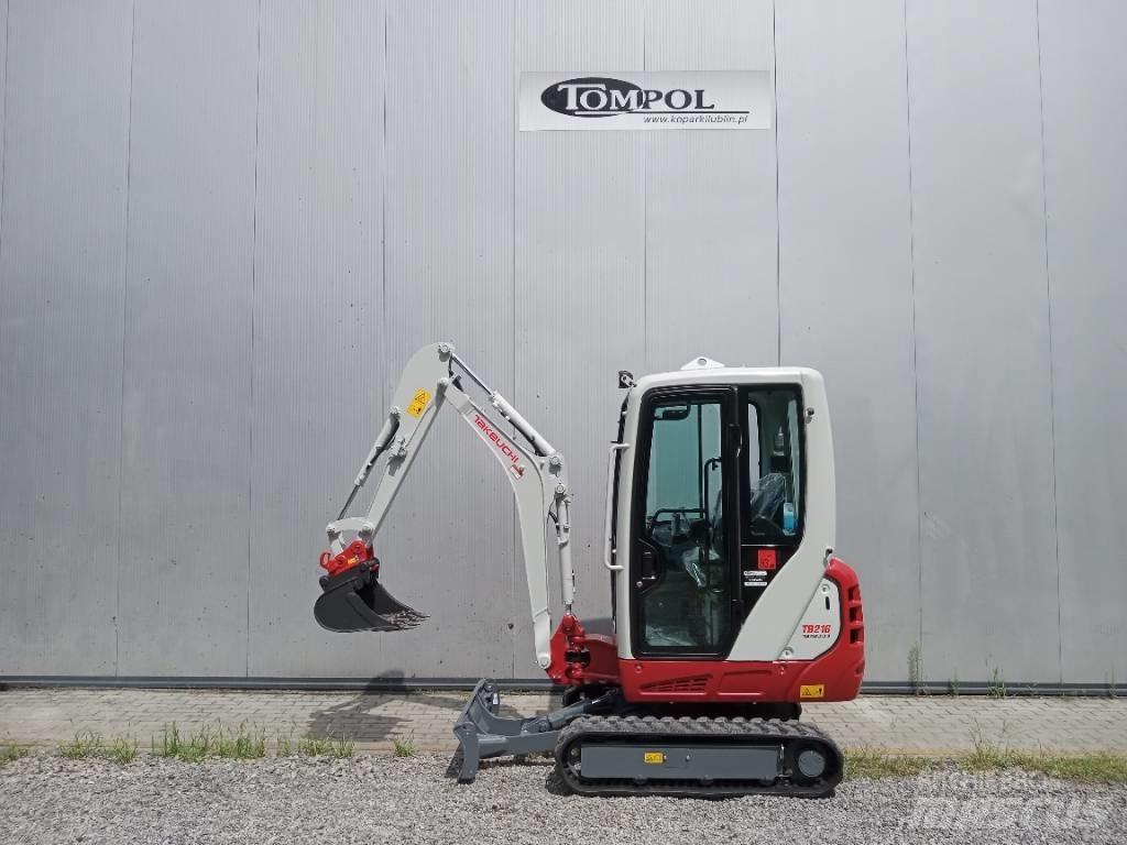 Takeuchi TB 216 Mini rýpadlá < 7t