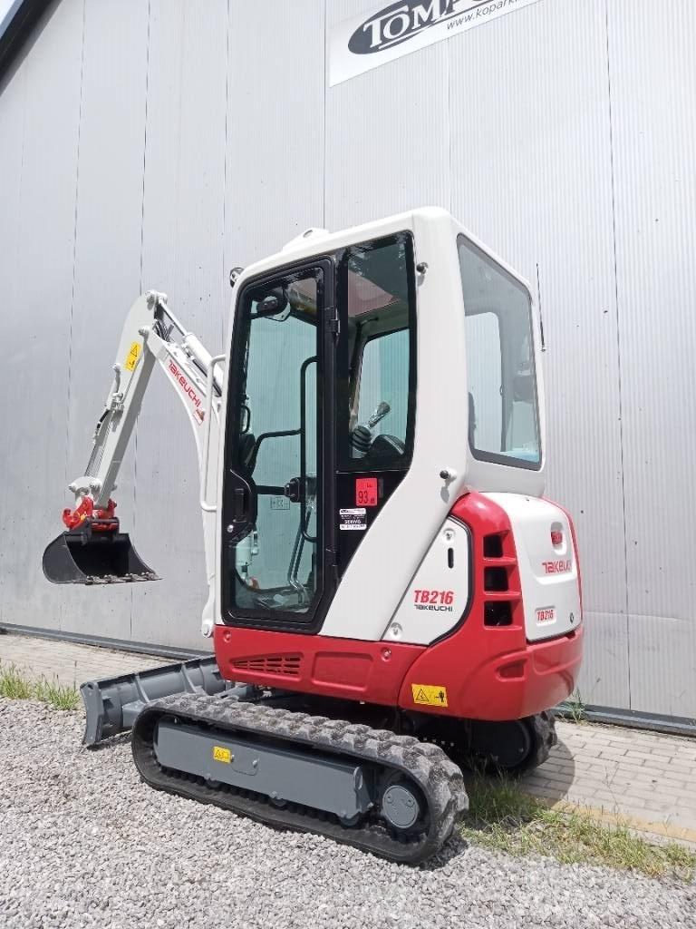 Takeuchi TB 216 Mini rýpadlá < 7t