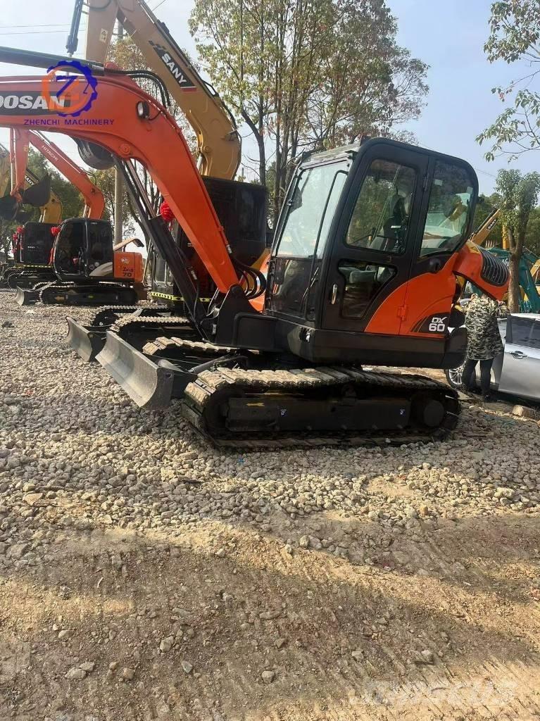 Doosan DX 60 Mini rýpadlá < 7t