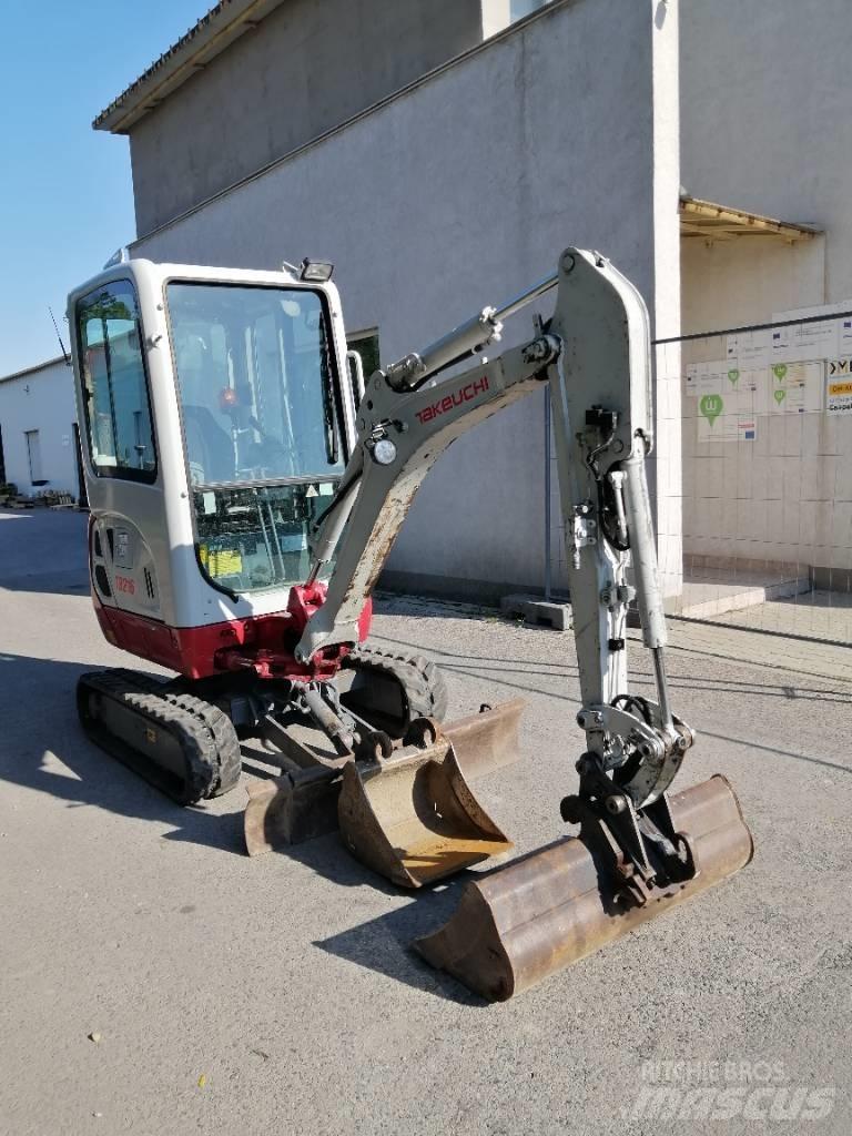 Takeuchi TB 216 Mini rýpadlá < 7t