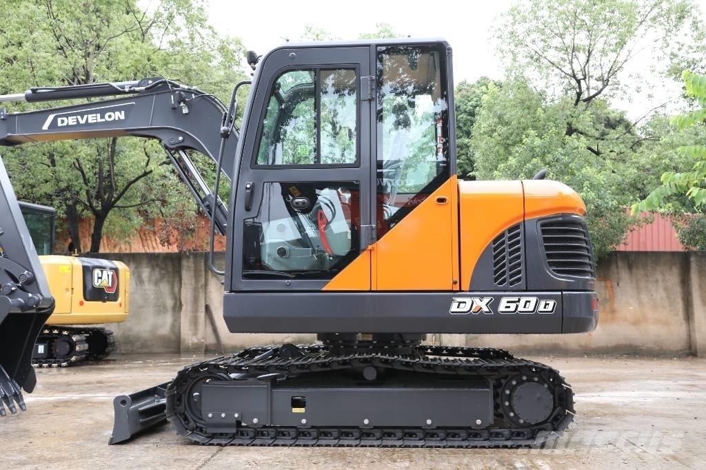 Develon DX 60 D Kolesové rýpadlá