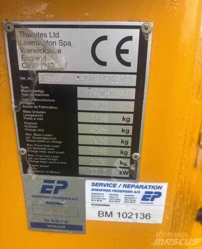 Thwaites 4,5 T Stavebné sklápače