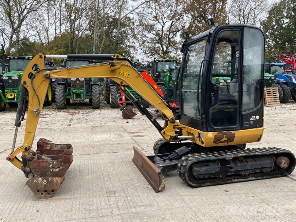 CAT 302.7 D CR Mini rýpadlá < 7t