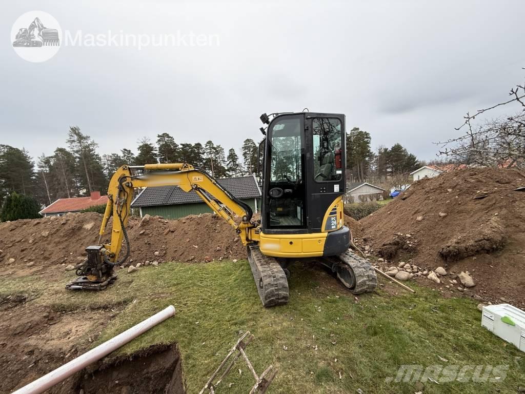 Komatsu PC 26 MR-3 Mini rýpadlá < 7t