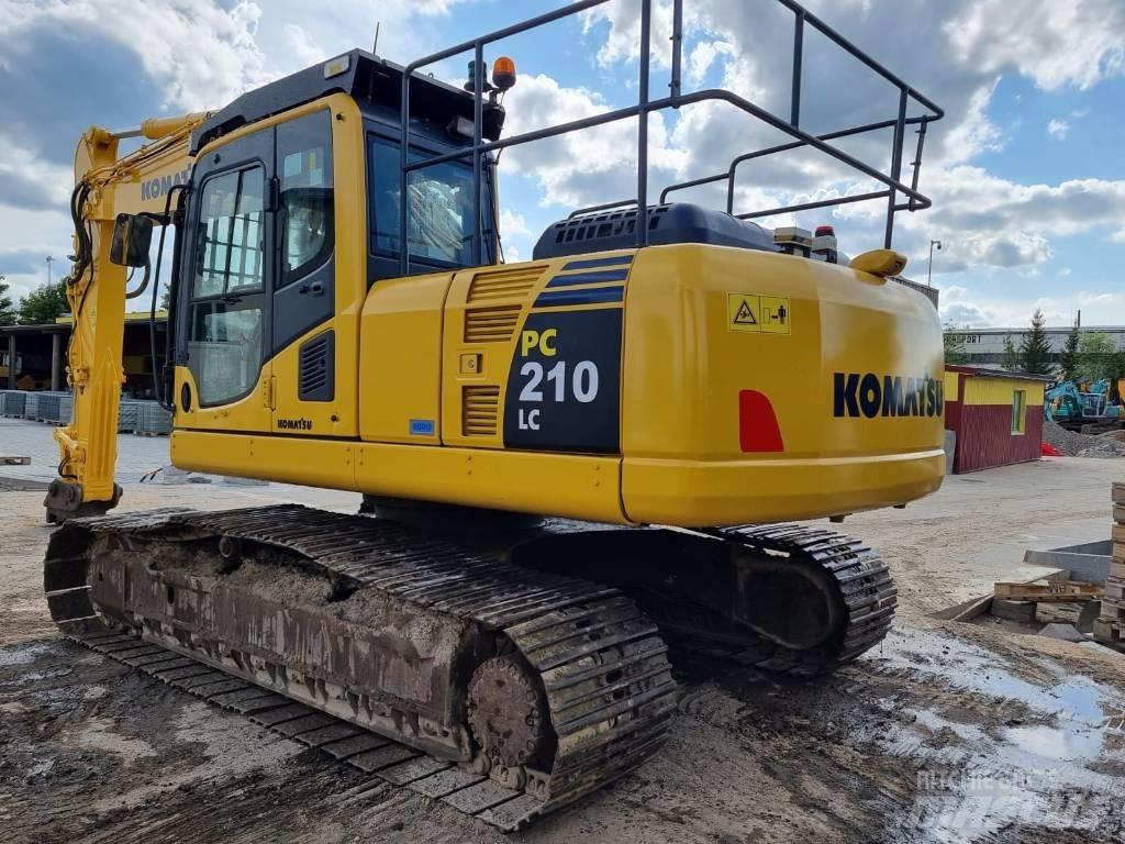 Komatsu PC 210-8 Pásové rýpadlá
