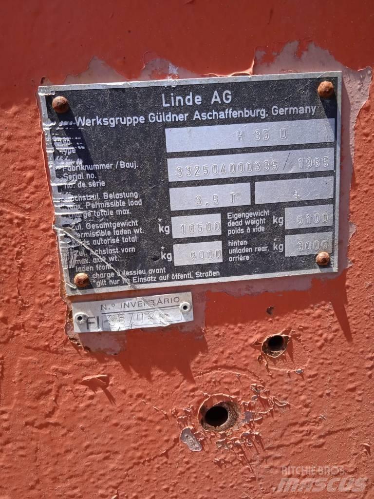 Linde H 35 D Dieselové vozíky