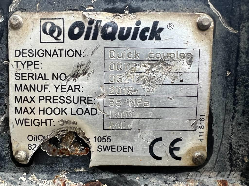 OilQuick OQ70/55 Rýchlospojky