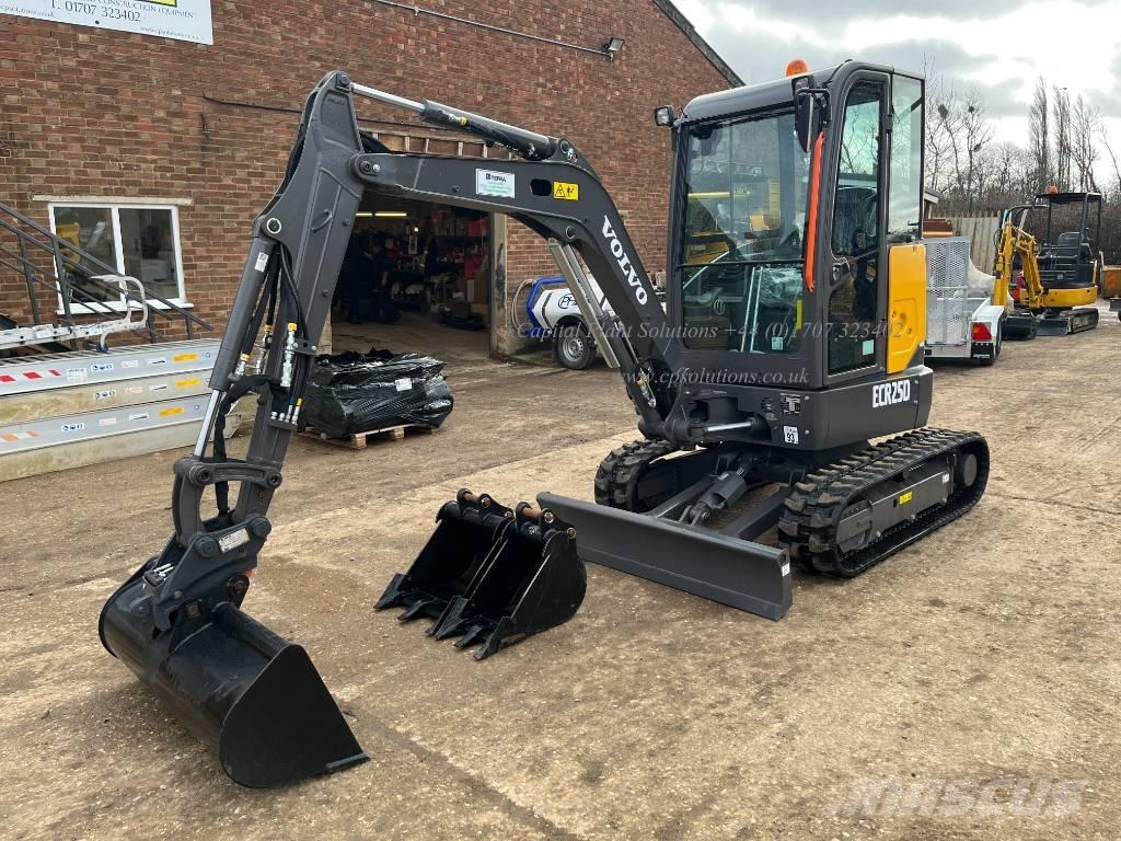 Volvo ECR 25 D Mini rýpadlá < 7t