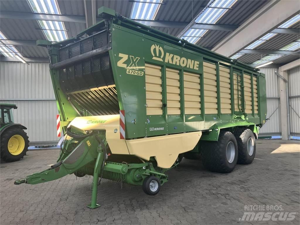 Krone ZX 470 GD Samozberacie vozy