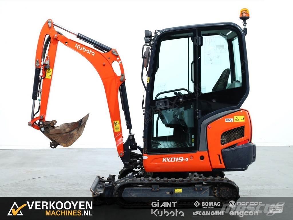 Kubota KX019-4 Mini rýpadlá < 7t