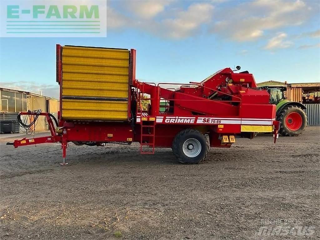 Grimme se 75-55 sb Zemiakové kombajny