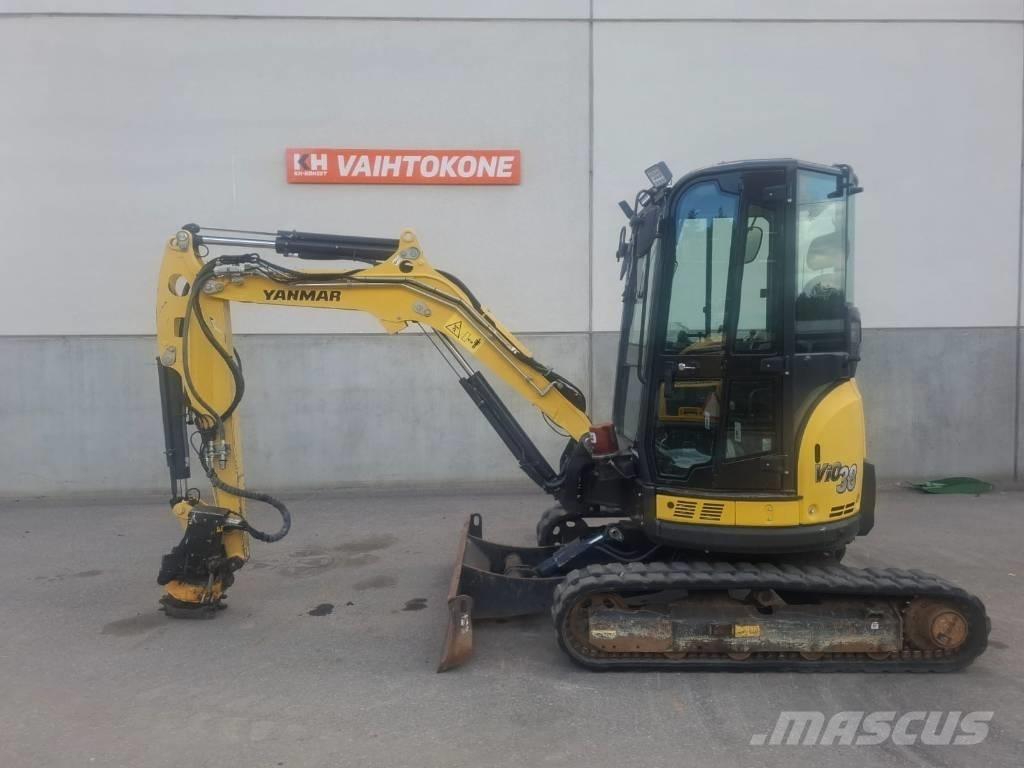 Yanmar Vio 38-U Mini rýpadlá < 7t