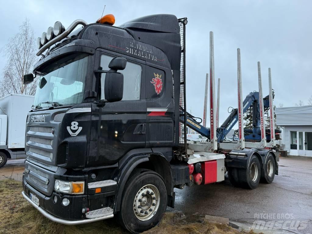 Scania R 560 Nákladné vozidlá na prepravu dreva