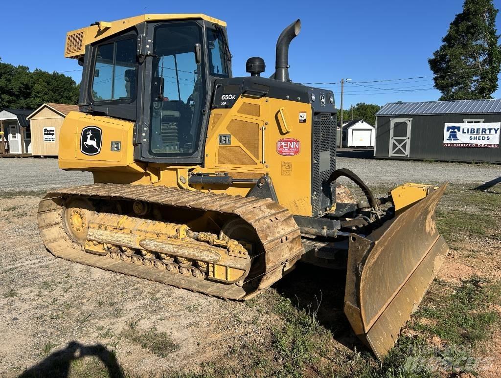 DEERE 650K LGP Pásové dozéry