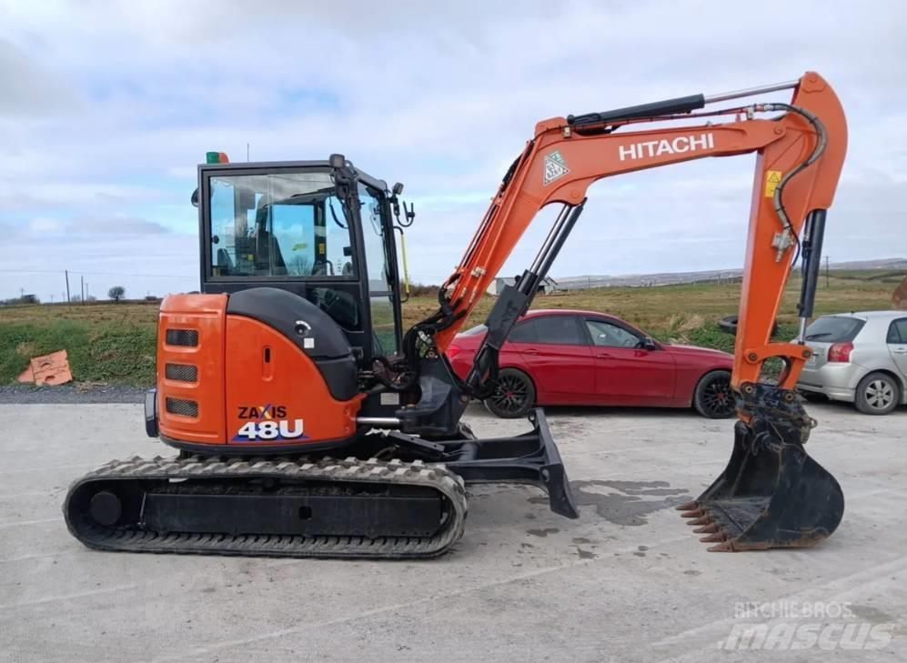Hitachi ZX 48 U Mini rýpadlá < 7t