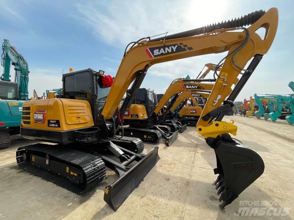 Sany 60 Mini rýpadlá < 7t
