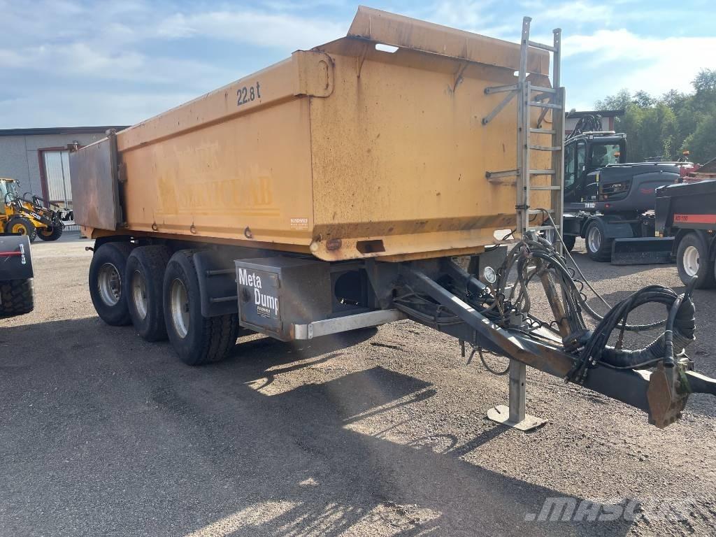 Metsjö Meta Dump 6.3 Vyklápacie prívesy