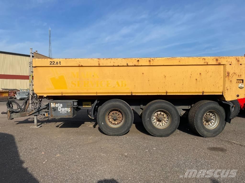 Metsjö Meta Dump 6.3 Vyklápacie prívesy