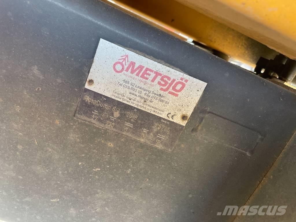 Metsjö Meta Dump 6.3 Vyklápacie prívesy