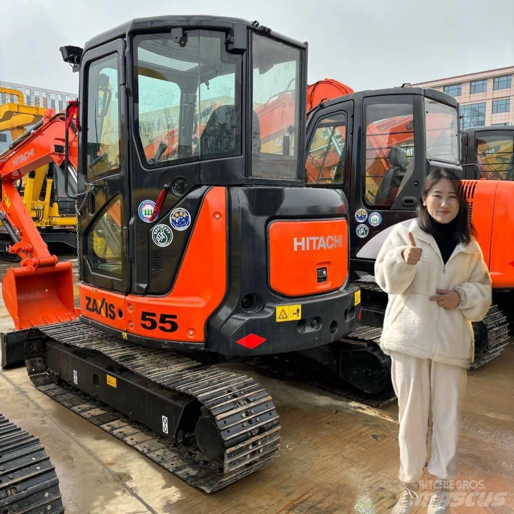 Hitachi ZX 55 Mini rýpadlá < 7t