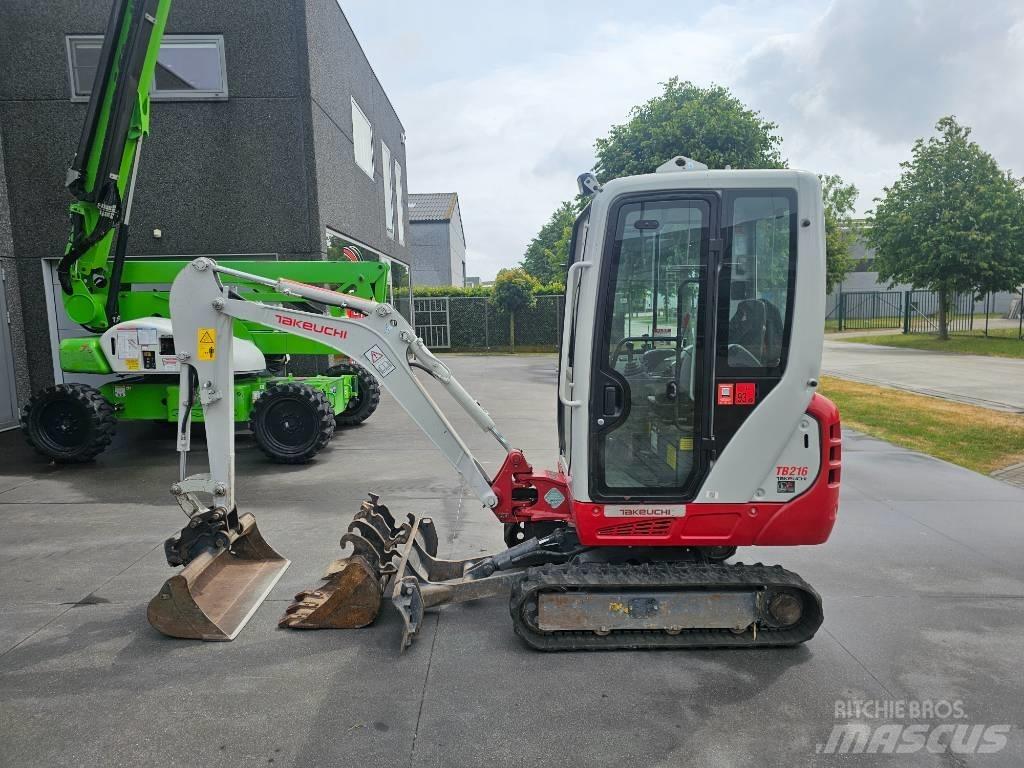 Takeuchi TB 216 Mini rýpadlá < 7t