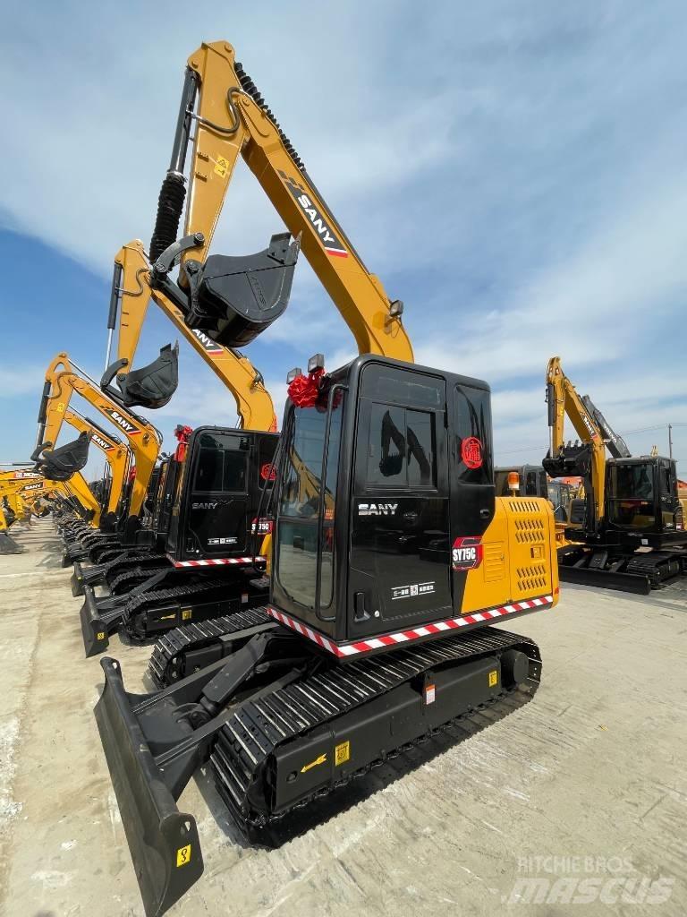 Sany SY 75 Midi rýpadlá 7 t - 12 t