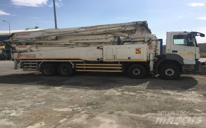 Betonstar 52M-5RZ Nákladné autá s čerpadlami betónu
