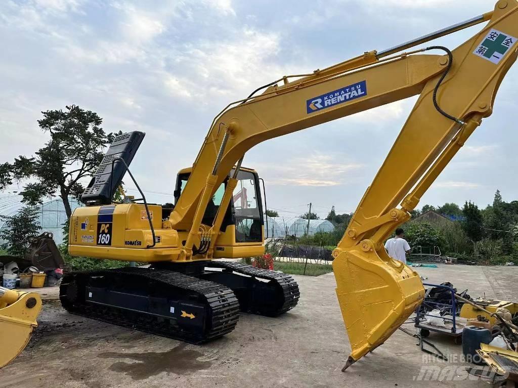 Komatsu PC 160 Pásové rýpadlá