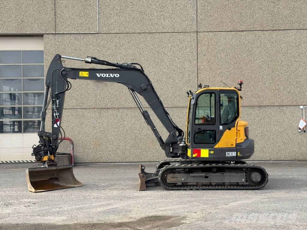 Volvo ECR 88 D Midi rýpadlá 7 t - 12 t