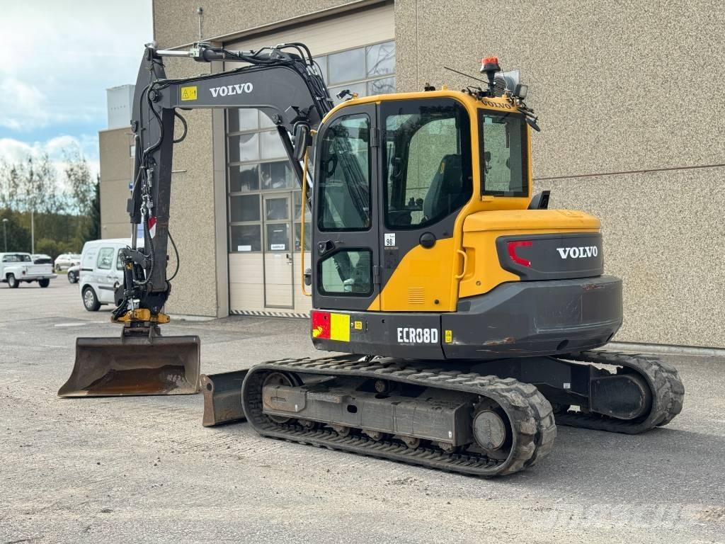 Volvo ECR 88 D Midi rýpadlá 7 t - 12 t