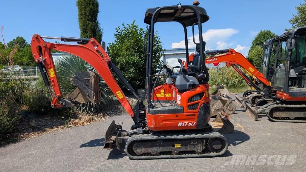 Kubota U 17-3 Mini rýpadlá < 7t