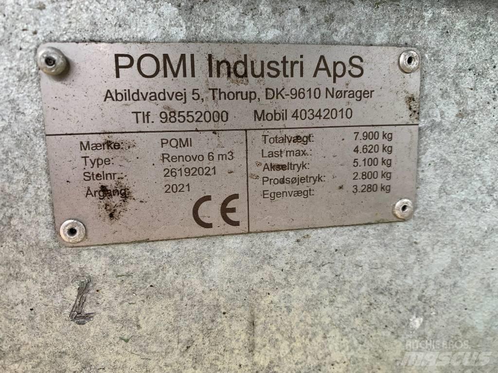 Pomi Renovo 6 m3 Kompaktory