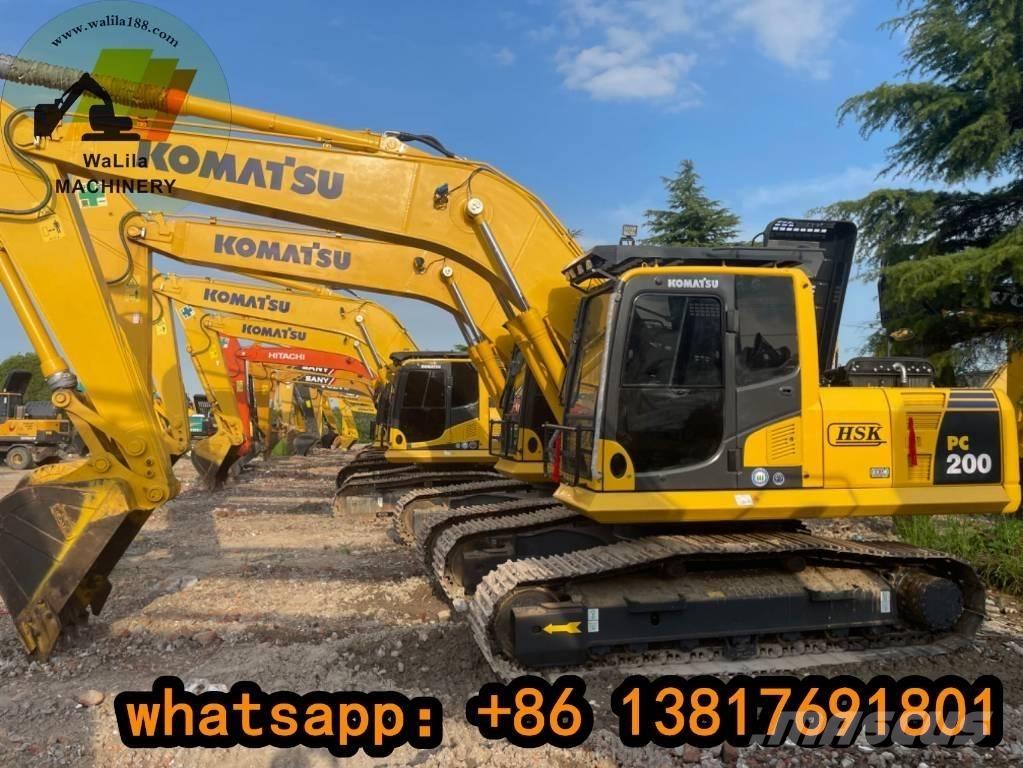 Komatsu PC 200 8N Pásové rýpadlá