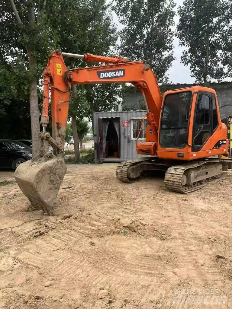 Doosan DH 80 Pásové rýpadlá